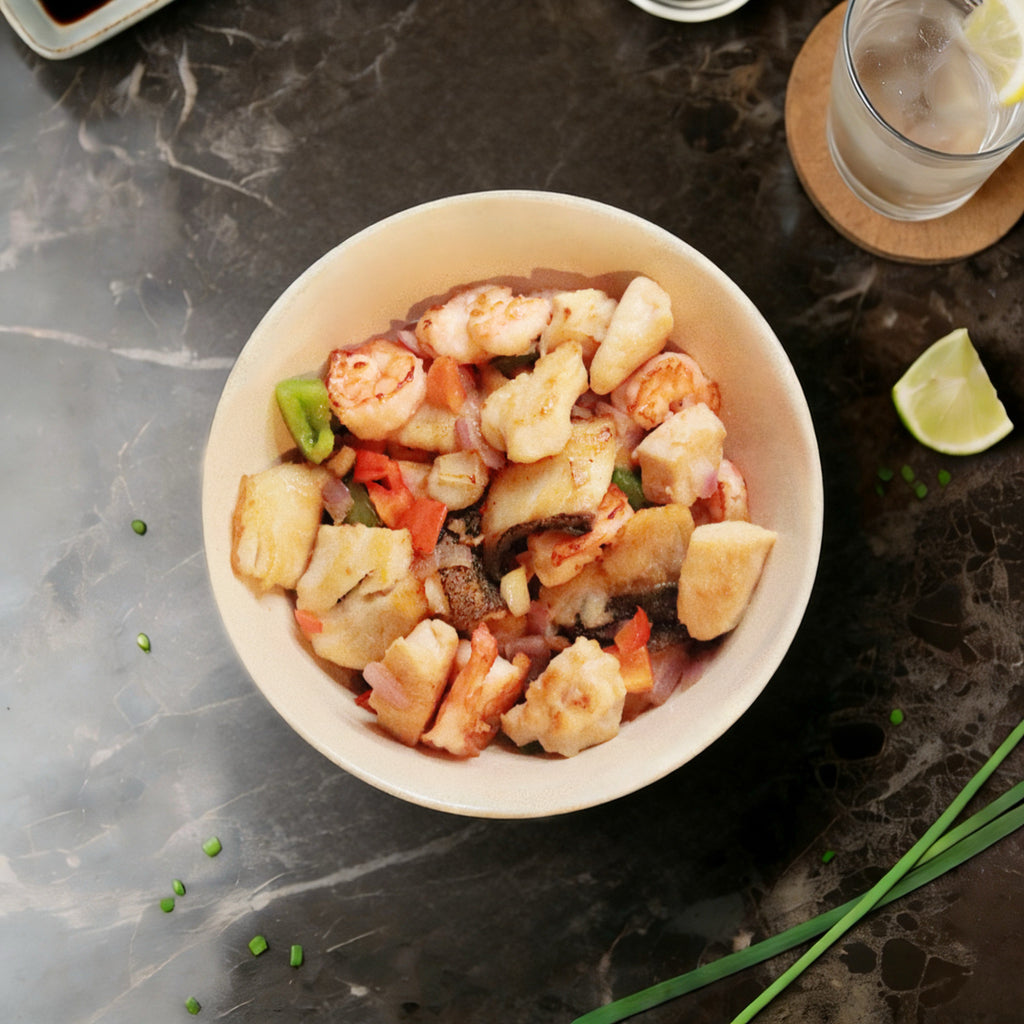 Monkfish Duo - Shrimp Monkfish Bowl